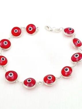 Red Evil Eye Bracelet - Women Jewelry